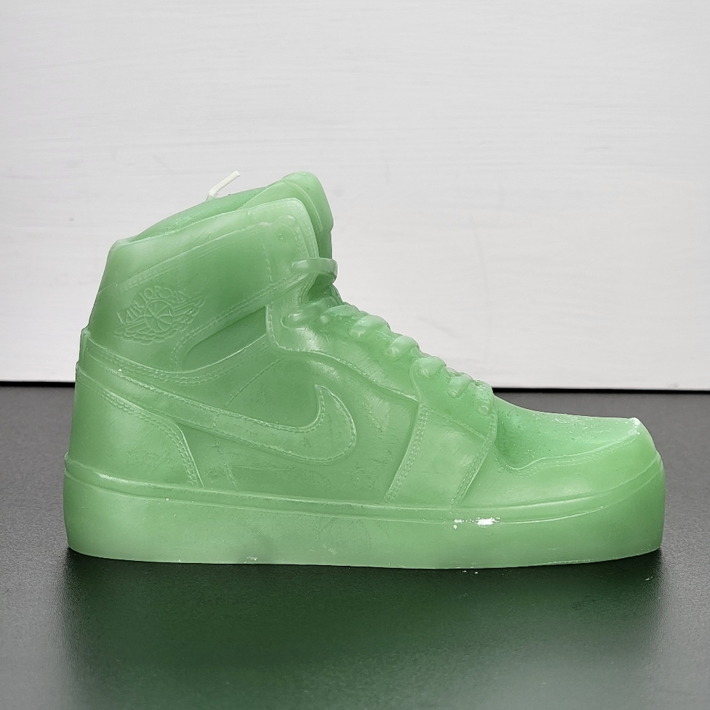Candle - Custom Jordan 1 Retro High Green Candle Vanilla Scented